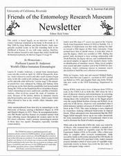 Summer-Fall 2000 newsletter cover
