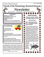 Spring 2002 newsletter cover