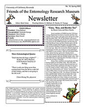 Spring 2003 newsletter cover