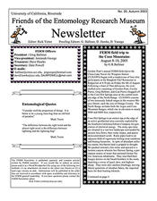 Autumn 2003 newsletter cover