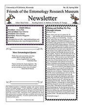 Spring 2004 newsletter cover