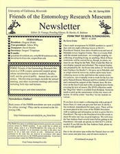 Spring 2008 newsletter cover