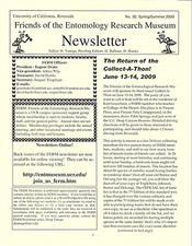 Spring/Summer 2009 newsletter cover