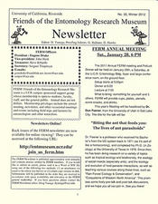 Winter 2012 newsletter cover