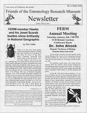 Winter 2000 newsletter cover